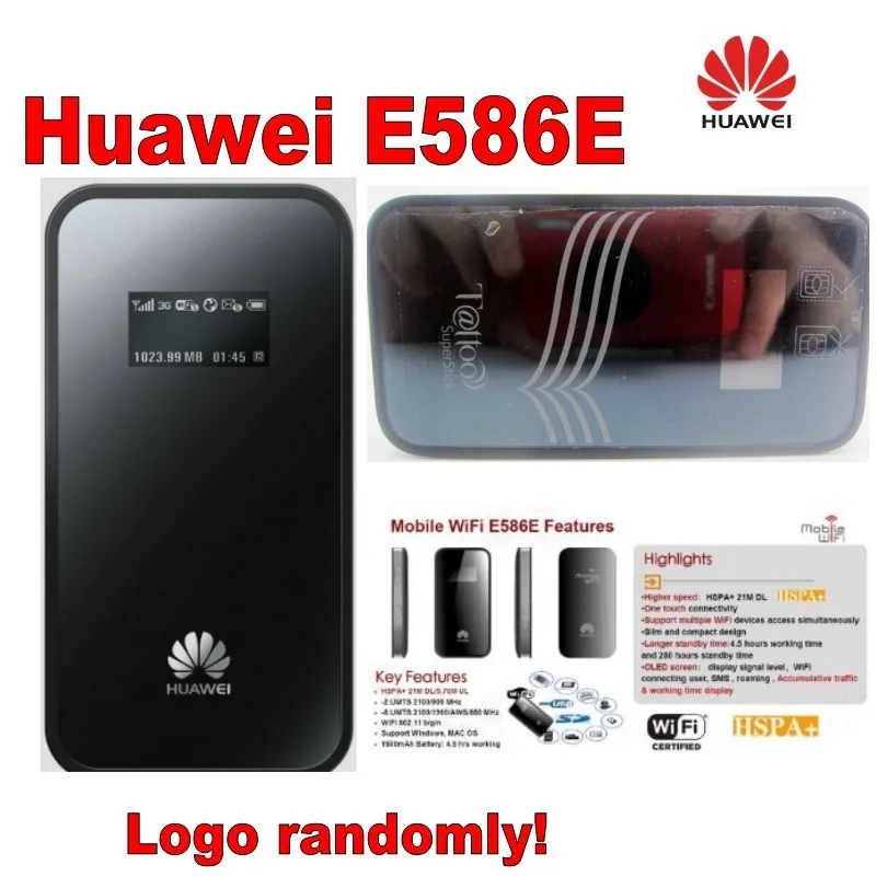 huawei E586E беспроводной разблокированный Wifi 3g мобильный модем 3g wifi беспроводной маршрутизатор