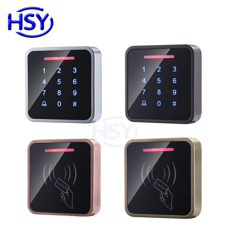 

HSY New Touch Keyboard RFID Keypad Standalone Access Controller 125Khz EM Proximity Card Entry Lock Door Control System