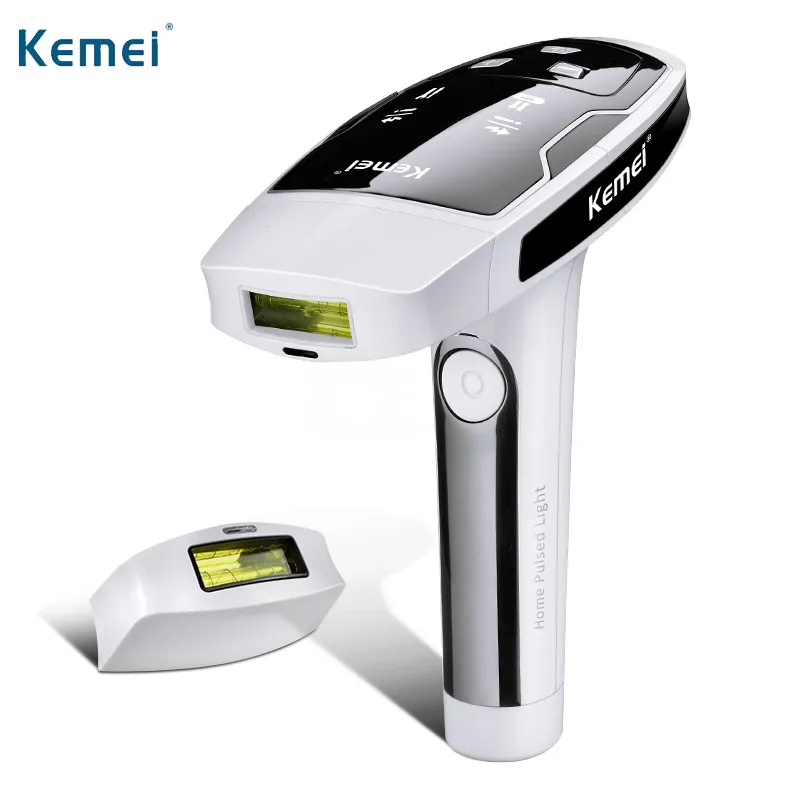 Kemei Lady Photon безболезненный лазерный эпилятор для удаления волос эпилятор для зон бикини безболезненные подмышечные электрические KM-6812 Для Депиляции Тела