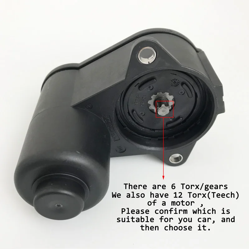 Hand Brake Handbrake Motor 6 12 Torx Teeth gears 32332267 For VW Volkswagen Passat ( new ) Magotan Tiguan CC SAGITAR Superb | Автомобили и