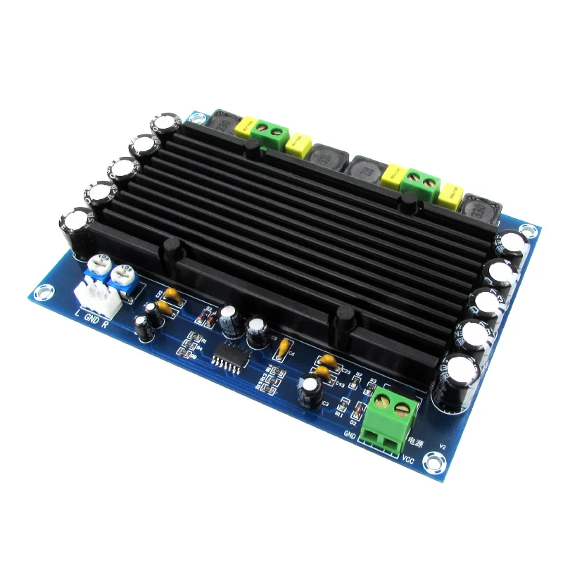 

DC12-24V XH-M546 TPA3116D2 150W*2 dual channel super large power digital amplifier board