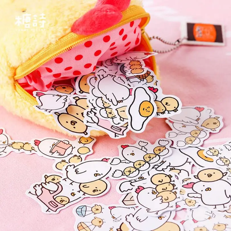 45 шт./кор. японский Goo курятник блокнот Kawaii школьные принадлежности планировщик