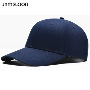 

[JAMELOON]New summer baseball cap plain 6 panels curved brim hat for men women casual casquette gorras