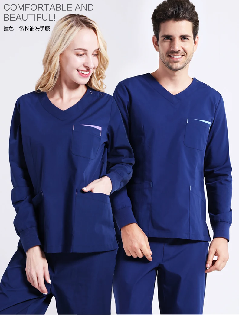 Medical Scrub Sets Unisex Surgical Scrubs Clothes Scrub Uniform Doctors