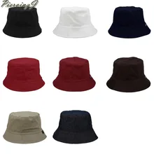 Новинка, стильная шапка Faleto, хлопковая Двусторонняя шапка-ведро, шапка с широкими полями, шляпа для рыбалки, повседневная простая шапка