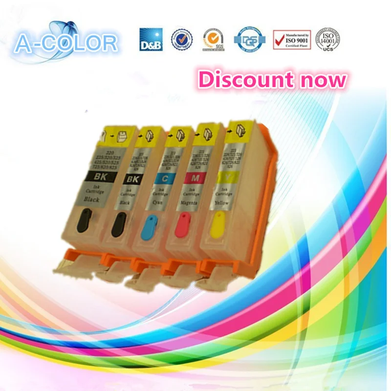 5PCS Empty PGI 225 CLI 226 Ink Cartridge For Canon PGI225 226 Ink PIXMA
