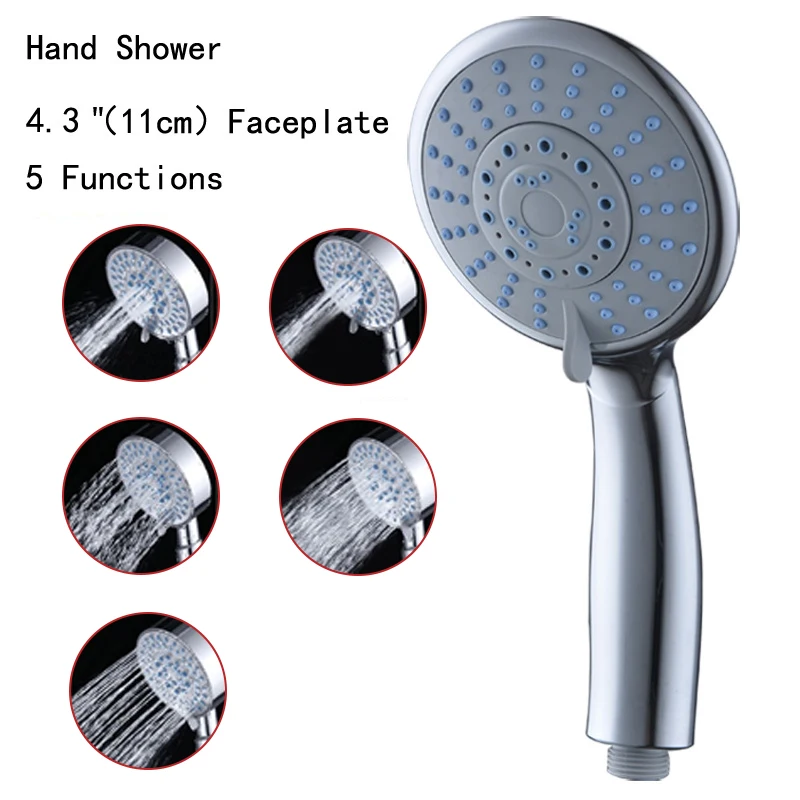 

OEM Shower Head Watering high pressure shower bath head 5 functions Shower Heads handheld for bathroom