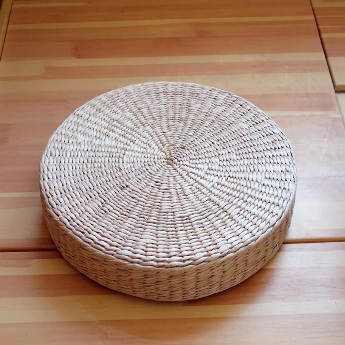 40x7,5 см натуральная солома плетения круглый пуф татами подушки напольные подушки медитационная Йога круглый коврик дома Спальня стул