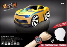Новинка 2017 года голосовой активации Дистанционное управление RC автомобиль с Smart Watch игрушечных автомобилей Голос Управление игрушечных автомобилей со светодиодной головного света VS 48400 48500