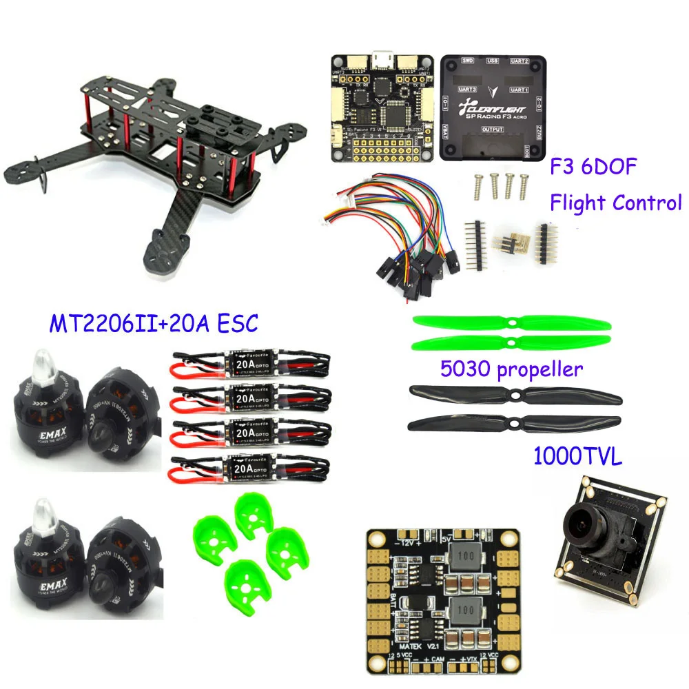 

2017 Real New Remote Controller Value 2 Tamiya Rc Car Servo Rc Plane Qav250 Carbon Fiber 4-axis Frame F3 Acro 6dof 2206 20a For