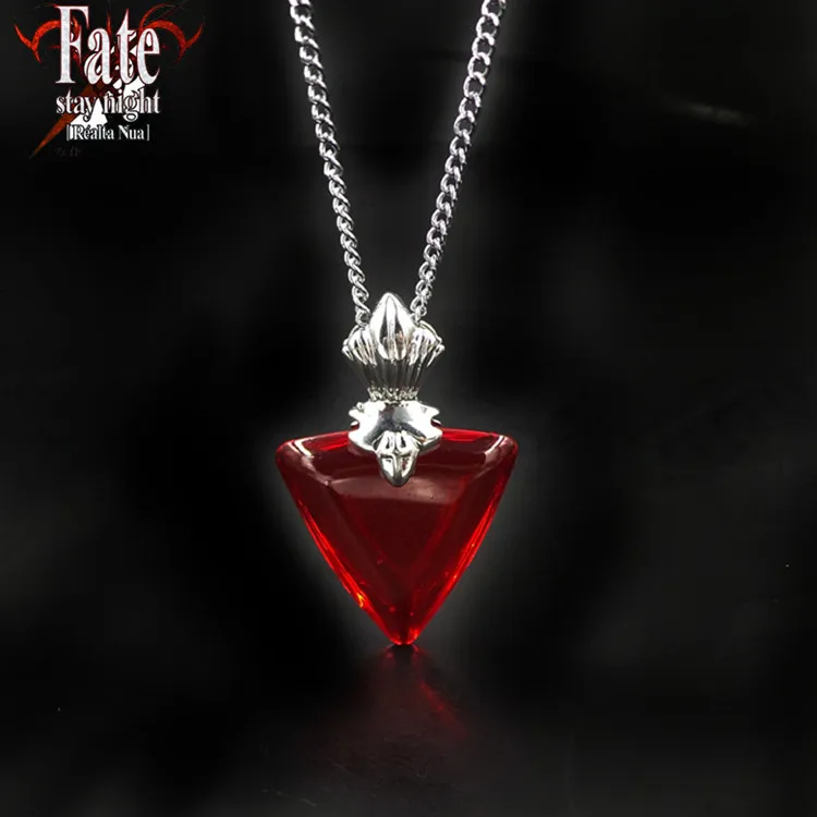 

2018 figure action Japanese Anime Fate Stay Night Fate Zero Archer Master Tohsaka Rin Model Pendant Necklace Cosplay Toy Gift