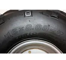 16X8-7 «дюймовый 4 Стад Оправы Колеса + Шины 150cc 125cc Quad Байк ATV Багги