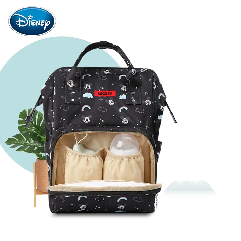Disney розовый рюкзак для подгузников модная сумка большой органайзер беременных