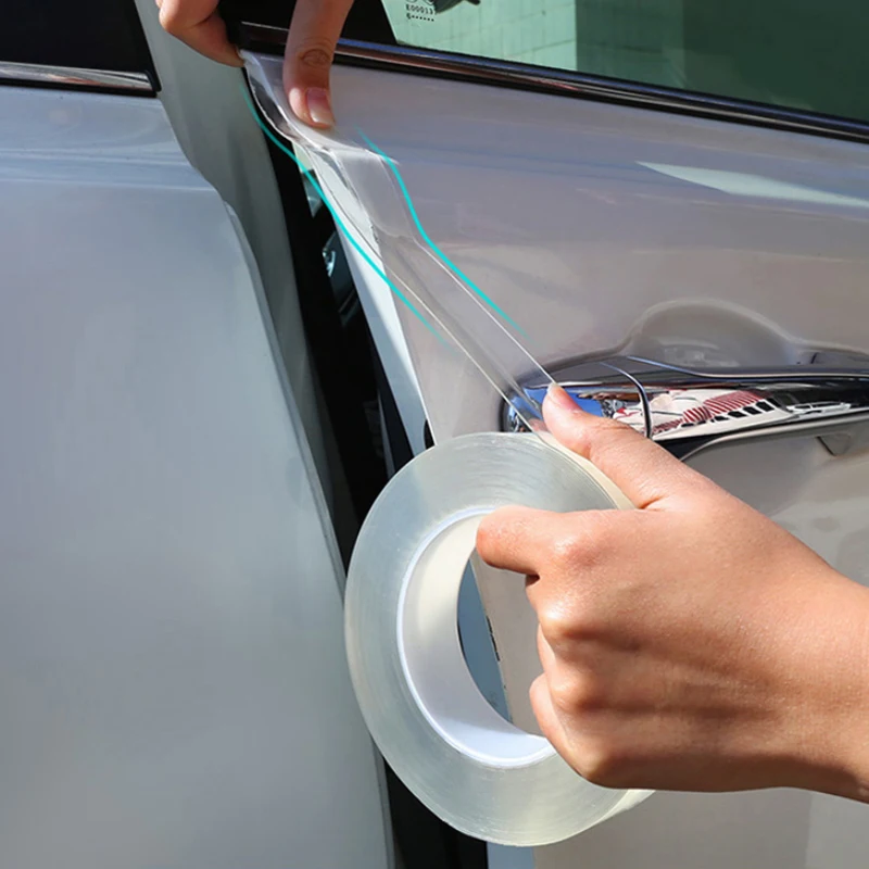 Автомобильная наклейка s Защитная пленка для салона автомобиля края двери