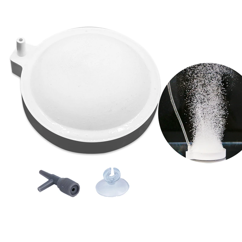 

Aquarium Fish Tank Nano Air Bubble Stone Pond Pump Diffuser Atomizer Tube Oxygen Pump for Fish Air Stone Oxygen Tank Aerator