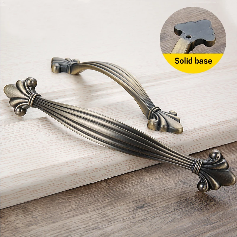 American Style Bronze Furniture Door Handles Knobs Handles