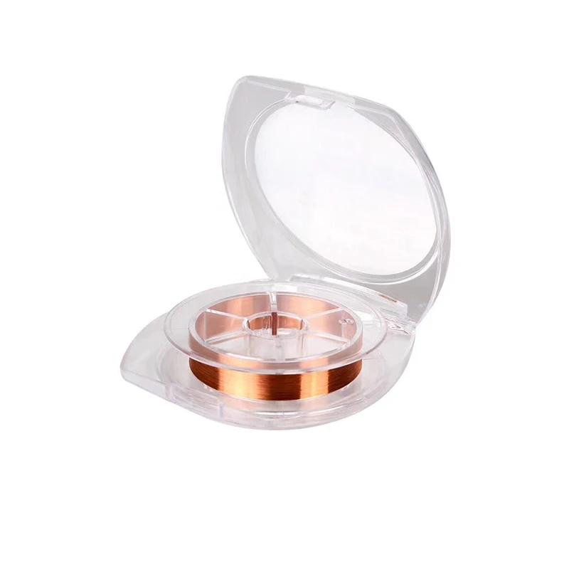 Kasi 0.01mm 0.02mm * 120m Enameled Copper Wire Polyurethane Enameled Copper Line Soldering Solder For iPhone Chip Conductor Wire