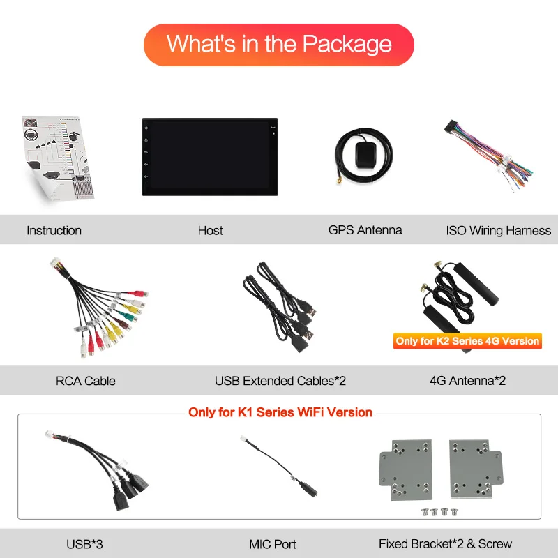 Clearance Ownice K1 K2 Octa  8 Core Android 2G RAM  32GB ROM Support 4G LTE SIM Network Car GPS 2 din Universal car Radio dvd player 4