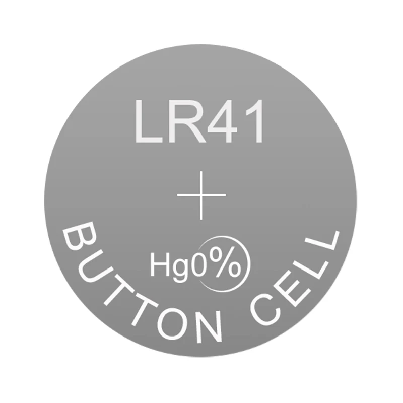 Щелочная кнопка батареи монета LR41 заменяет AG3 для клинического термометр/Фонарик Earpick/электронные часы/тест карандаш/игрушка