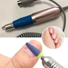 Pro. Электрический набор для сверления ногтей ручка Файл польский растереть машина наконечник для маникюра и педикюра, инструмент