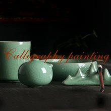 Ершик Омыватель горшок капельки воды китайский чернила для рисования инструмент для каллиграфии