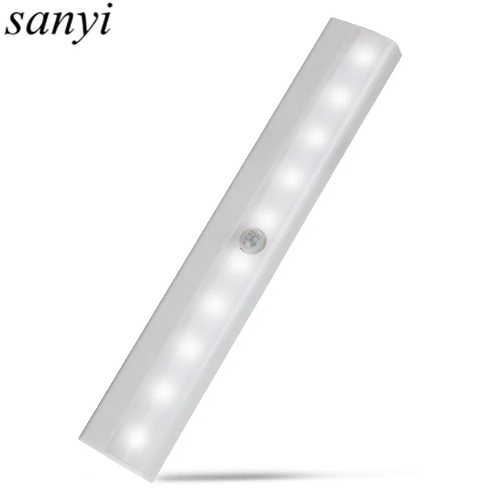  10 LED Wireless PIR Motion Sensor Light Intelligent Portable Infrared Induction Lamp Night Lights f - 32816449609