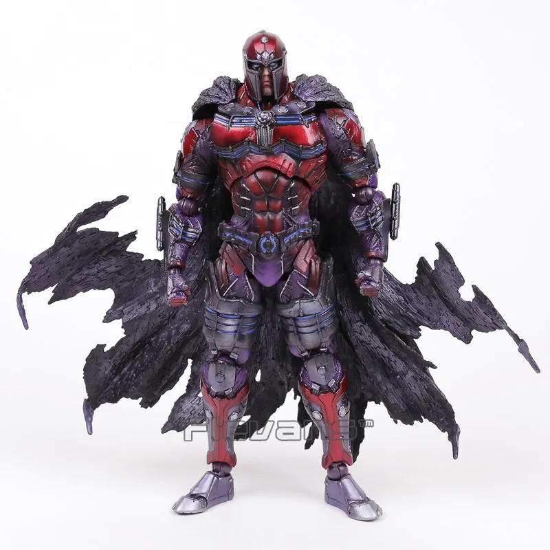 Marvel Universe VARIANT PLAY ARTS KAI X-men Magneto ПВХ фигурка Коллекционная модель игрушки 25 см