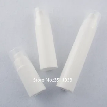 

30PCS15ml 30ml 50ml White Elegant Empty Cosmetic Cream Bottle DIY Portable Essence Package Airless Foundation Cosmetic Container