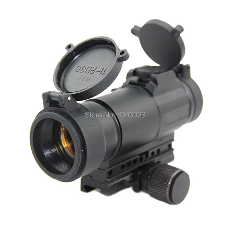 Тактический красный точечный прицел Comp M4 1X33 Red Dot Riflescope охотничий прицел стандартная распорка с крышкой объектива