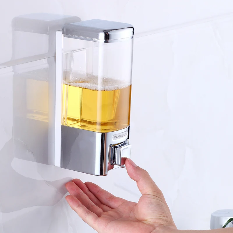 Fapully Bathroom Hand Soap Dispenser Wall Mounted Shampoo Fapully Bathroom Hand Soap Dispenser Wall Mounted Shampoo Hardware P116 01c In Liquid Dispensers From Home Improvement On