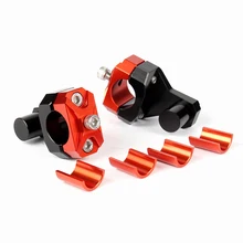 CNC Motorcycle Handle Bar Clamp Raised 22mm or 28mm Extend Handlebar Mount Riser For suzuki for yamaha For bmw Anodized Pivoting free shipping universal silver motorcycle cnc metal 22mm handle bar clamp handlebar mount riser