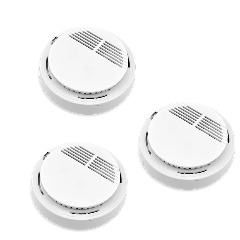 3pcs-433mhz-Sensor-Sensitive-Photoelectric-Home-Security-System-Cordless-Wireless-Smoke-Detector-Fire-Alarm-for-Home