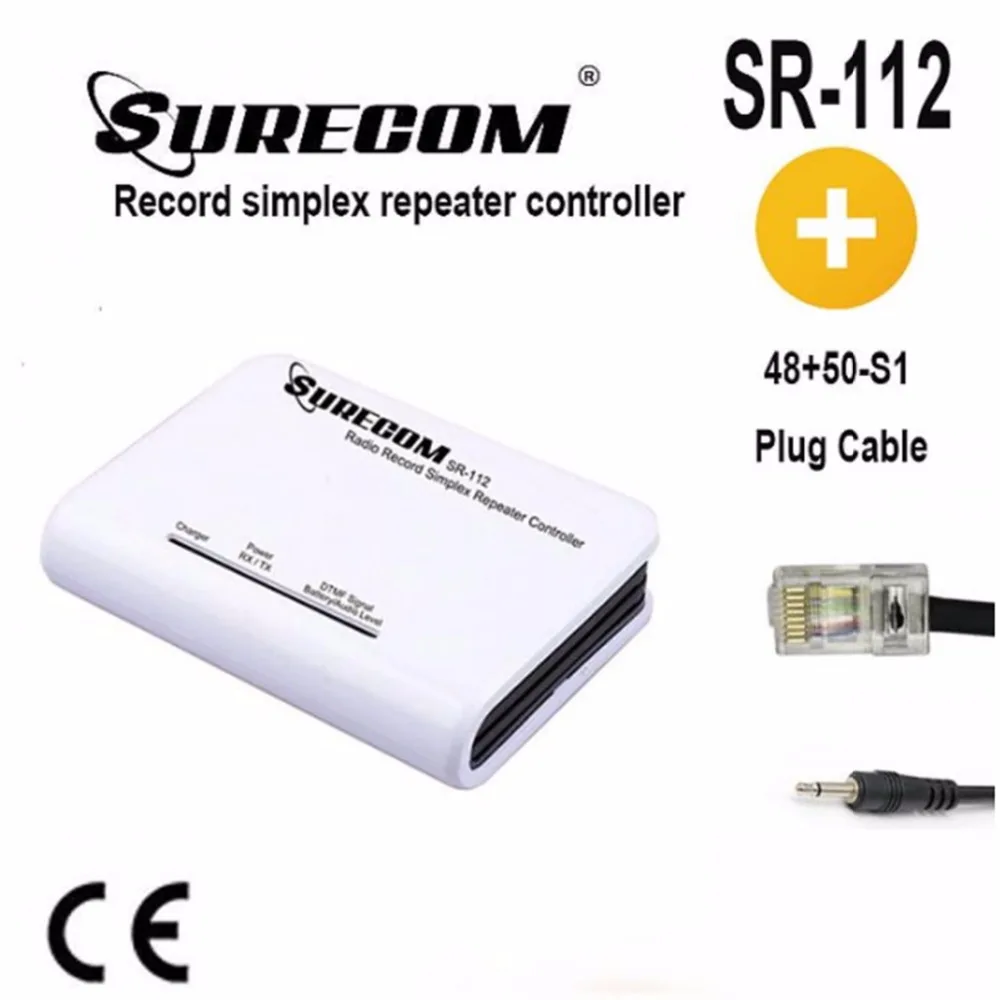 

SURECOM SR-112 simplex repeater Controller For ICOM IC-2200H, IC-E208, IC-208H, IC-2100H,IC- 2720H