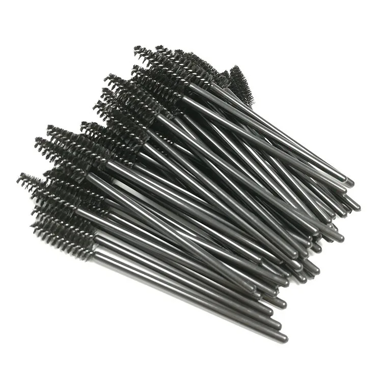 

IIWAKA beauty Eyelash Extension Disposable Eyebrow Mascara Wand Applicator Spoolers