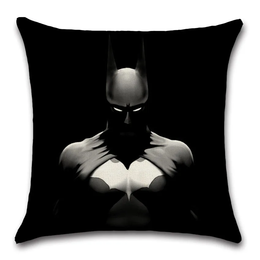 Movie comic batman sign mark cushion cover Pillow case sofa car Chair Decoration for home kids boy bedroom gift friend present Movie comic batman sign mark cushion cover Pillow case sofa car Chair Decoration for home kids boy bedroom gift friend present