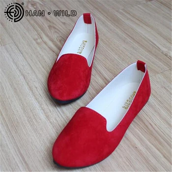 Women's Flats 2022 Women Shoes Candy Color Woman Loafers Spring Autumn Flat Shoes Women Zapatos Mujer Summer Shoes Size 35-43 1