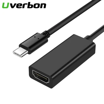 

USB Type C Male to Female HDMI HDTV Cable (Thunderbolt 3) USB-C to HDMI Adapter For Samsung Galaxy S9 S8 Macbook Huawei mate10