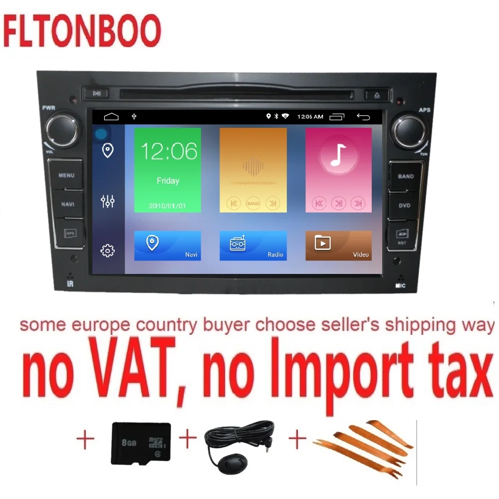 

7" Android 9 Car GPS Navigation radio 2din DVD for opel astra h,zafira,vectra bluetooth,steering wheel,2gb ram,touch screen