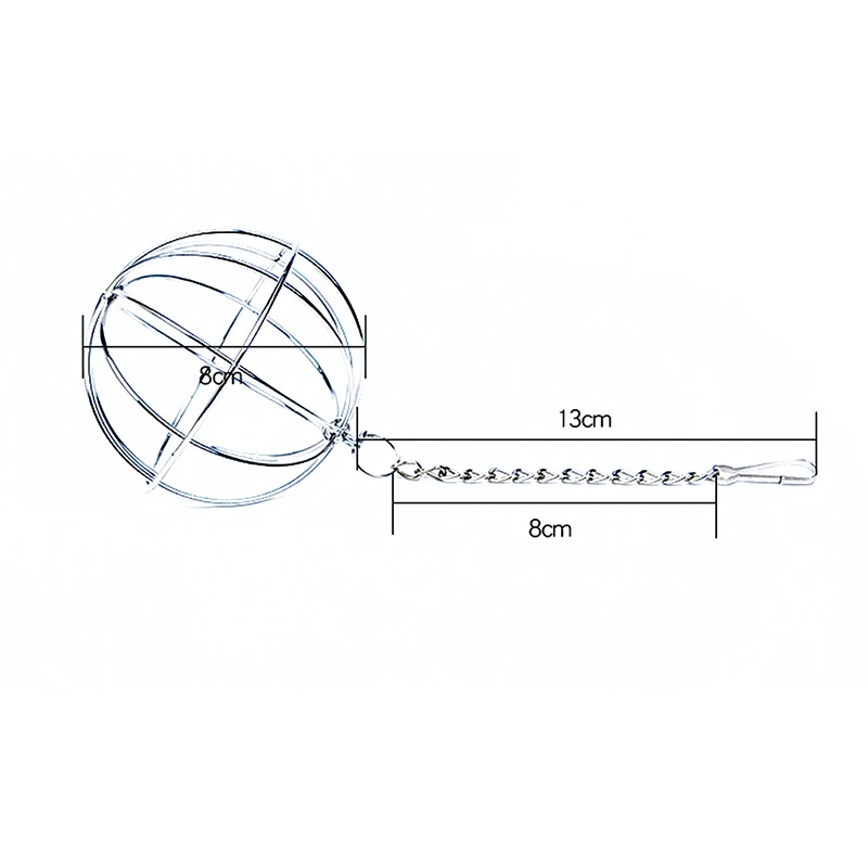 Клетки аксессуары из нержавеющей стали игрушки для домашних животных круглая Сфера корма распределять упражнения подвесной для сена питатель прекрасный шар хомяк крыса кролик