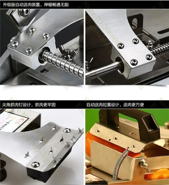 Многофункциональный из нержавеющей стали ломтерезка для замороженного мяса резак машина с автоматическая для мяса кормушки