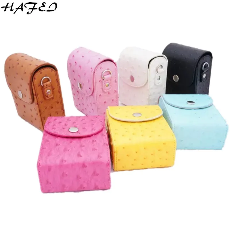 

HAFEI Ostrich spot pattern Hard Digital Camera Bag Case Pouch Fits for Canon IXUS 265 HS WX300 S110 S2800 S3600 S6300 TX300
