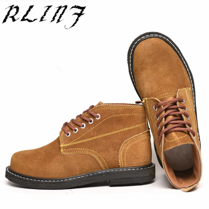 

RLINF Mechanical Metallurgy Anti-mite Puncture Protective Shoes Anti-collision Wear Foot Protection Shoes