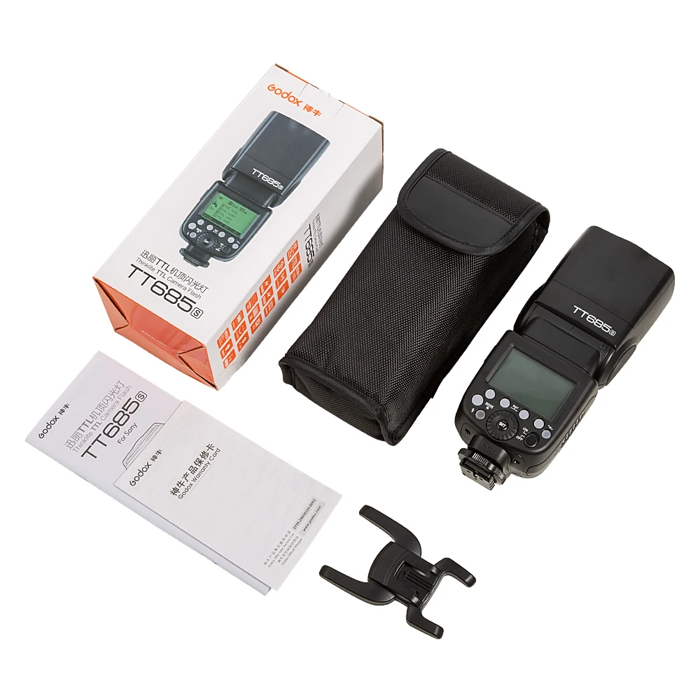 Godox TT685S Камера флэш памяти 2 4G HSS ttl GN60 Вспышка Speedlite для sony A58 A7RII A7II A99 A9 A7R