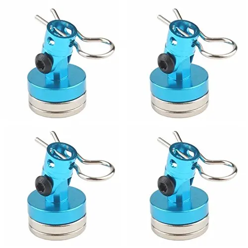 10Sets Magnetic Stealth Invisible Body Post Mount Contact Shell Column For RC Drift Car Shell HSP