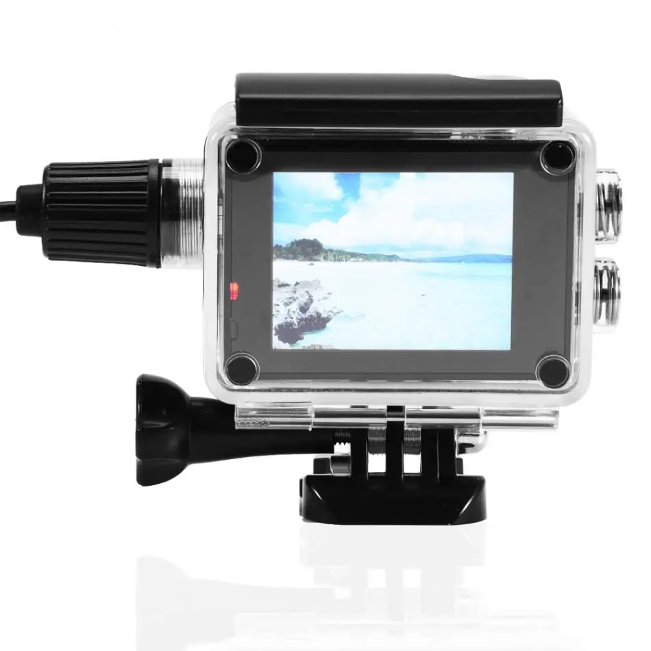 Аксессуары для камеры SJCAM SJ4000 Sj7000 sj9000 водонепроницаемый чехол Зарядное