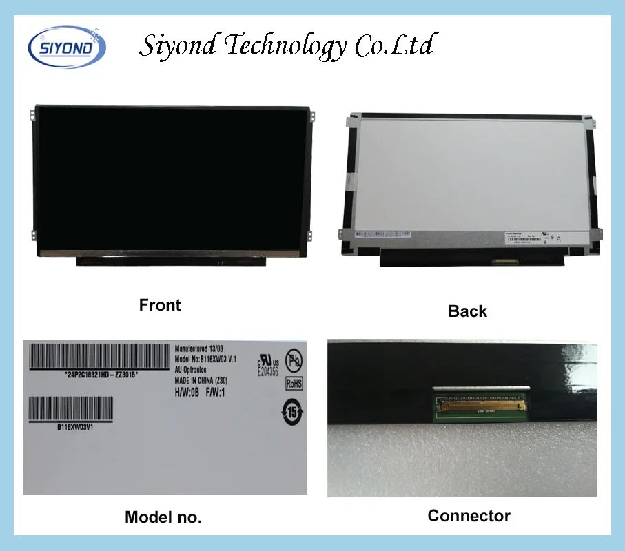 LTN116AT07 LP116WH2 TLB1 N116B6-L04 LTN116AT06 N116BGE-LB1 LP116WH2 TLN1 11,6 тонкий светодиодный ЖК-дисплей Экран