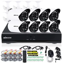 KKMOON 8CH 700TVL безопасности Камера Системы HDMI P2P Onvif Full 960 H/D1 8CH DVR Регистраторы 8* безопасности Камера Открытый 8* 60ft кабель