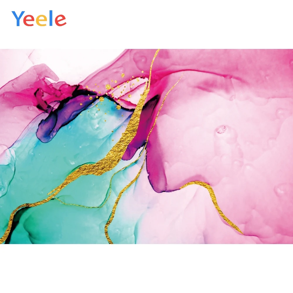 

Yeele Wallpaper photocall Water Rubbing Color Decor Photography Backdrop Personalized Photographic Backgrounds For Photo Studio