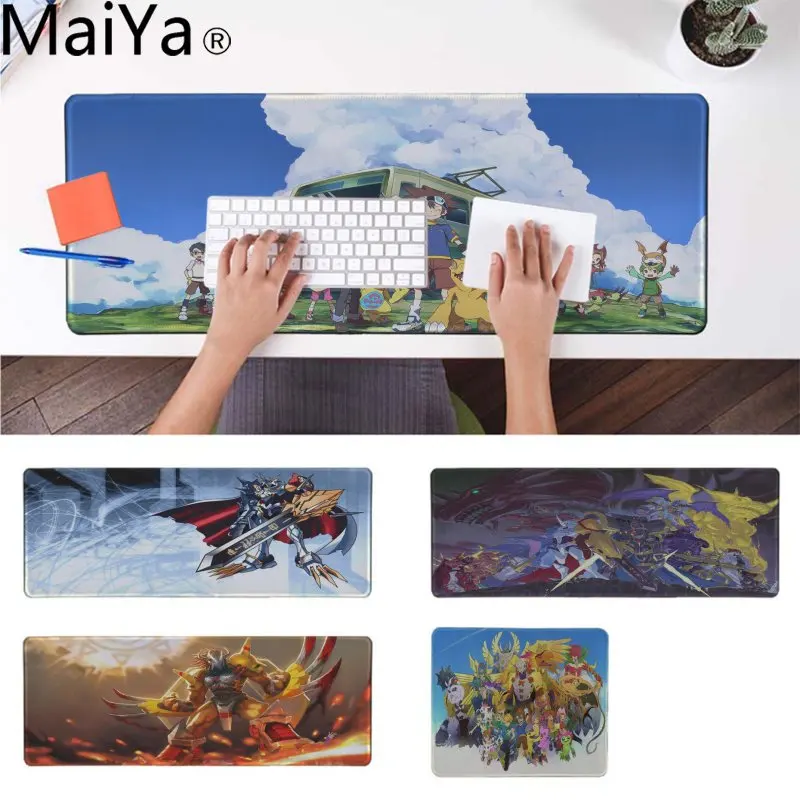 

MaiYa Custom Skin Digimon Laptop Computer Mousepad Durable Rubber Mouse Mat Pad