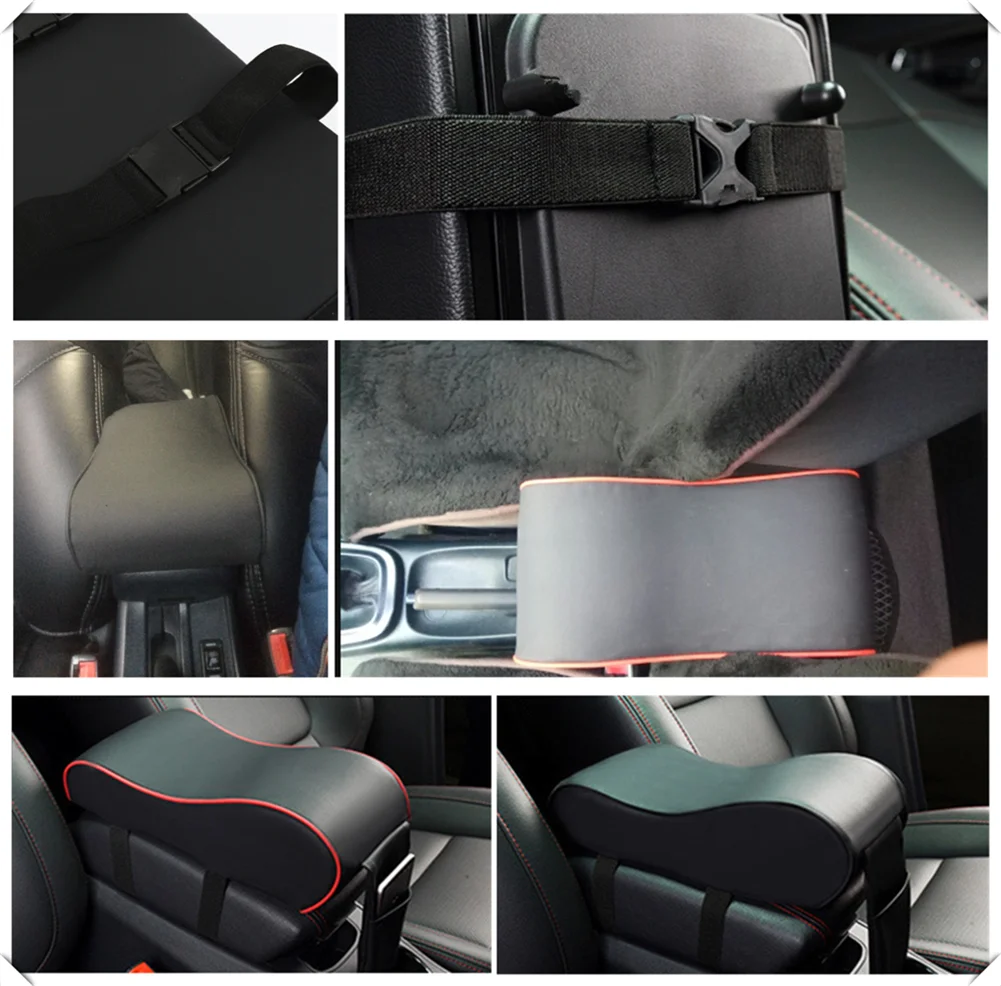 

Auto parts armrest box cushion memory cotton leather soft central mat for Renault Alaskan Trezor Talisman Kwid Espace Kangoo